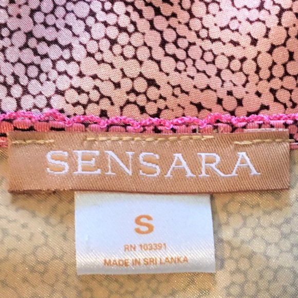 SENSARA Silky Embroidered Detail Robe | Small - Picture 12 of 13